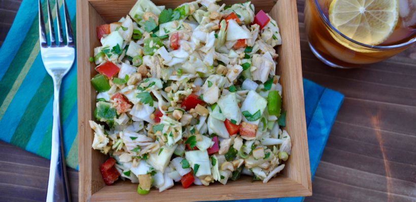 chopped-chicken-salad-with-creamy-peanut-dressing